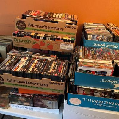 DVD's and VHS