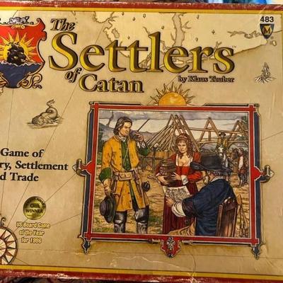 Settlers of Catan board game