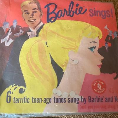Vintage Barbie SINGS, 1961 Factory Sealed Record
