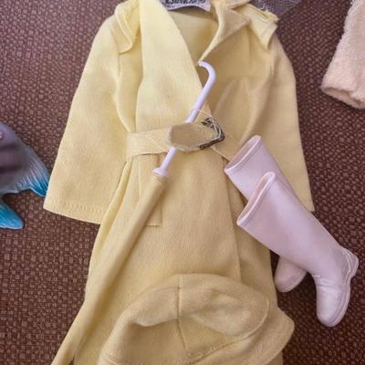 Vintage Barbie Rainy Day Outfit