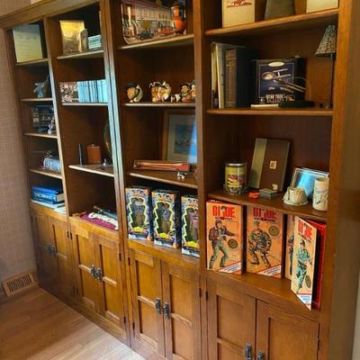 Gorgeous Tom Price Cherry Wood (3) Bookcases/Storage