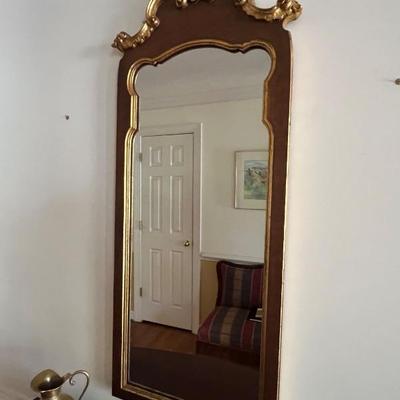 Elegant Chippendale style mirror