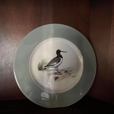 Dennis Puleston Shore Birds plate