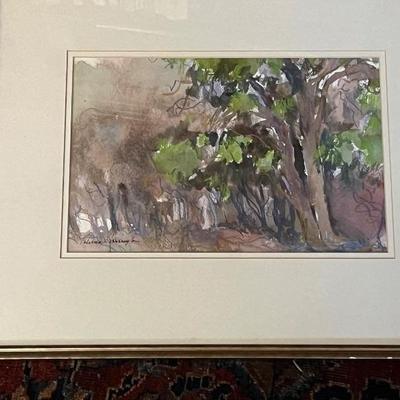 Watercolor  - Patricia Harrington Lynchburg artist