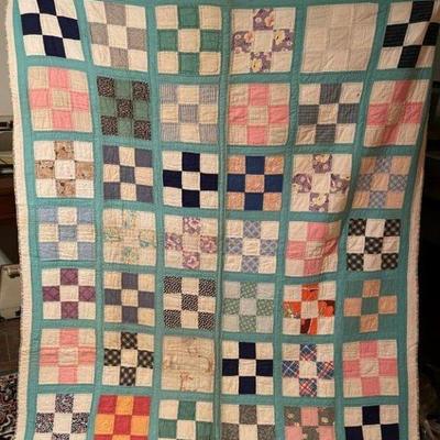 Antique/Vintage flour Sack Quilts