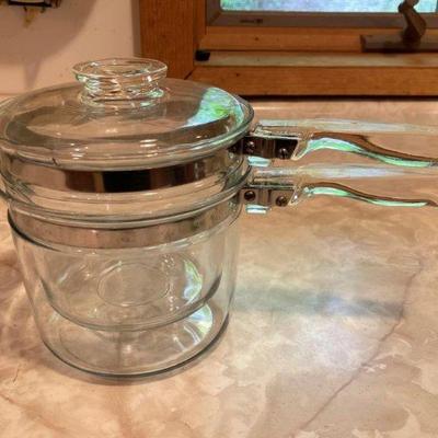 Pyrex Flame Ware Double Boiler