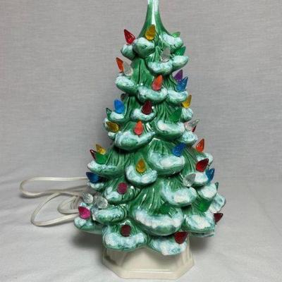 Vintage Ceramic Christmas Tree