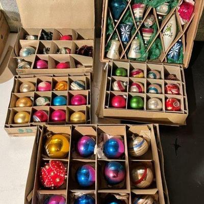 Vintage Christmas Ornaments