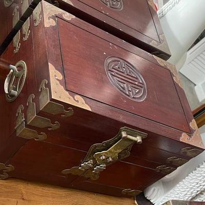 Chinoiserie Style Jewelry Box