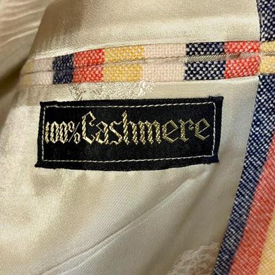 100% Cashmere Suit Jacket / Blazer