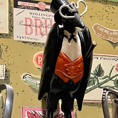 Old Crow Bourbon Whiskey Advertising Figure (see interesting article above)