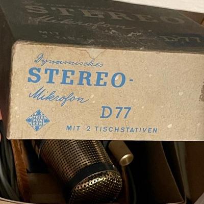 Vintage Stereo Microphone