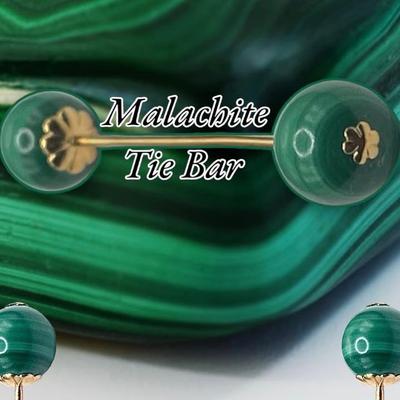 Malachite Tie Bar