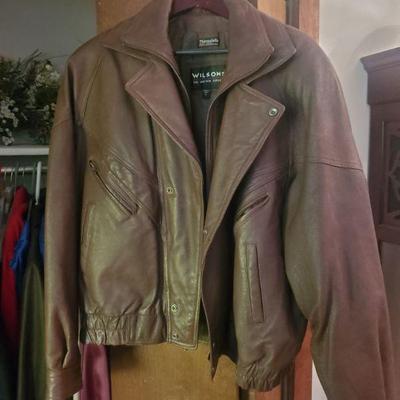 wilson leather jacket