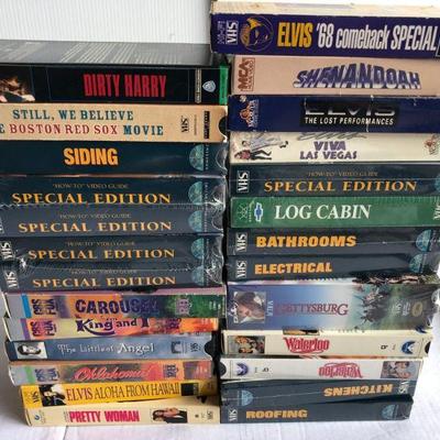 VHS Tape Lot- some never opened