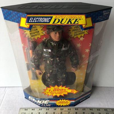 G. I. Joe Hall of fame Battle Command Duke NIB