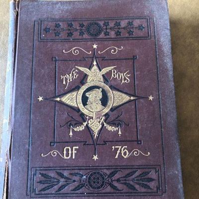 The Boys of 76- Stories of American Revolution published for Centennial in 1876