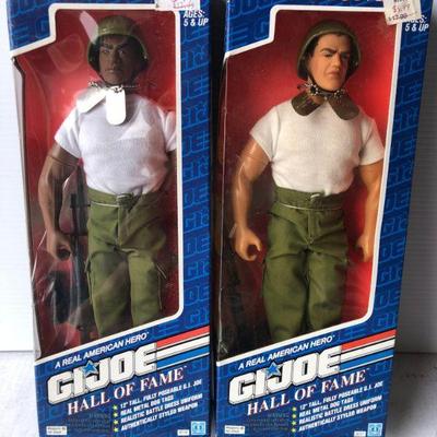 G.I. Joe Hall of fame  Basic training Grunt  & Heavy Duty NIB