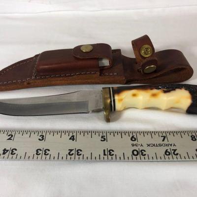 Schrade Knife / Leather Sheath