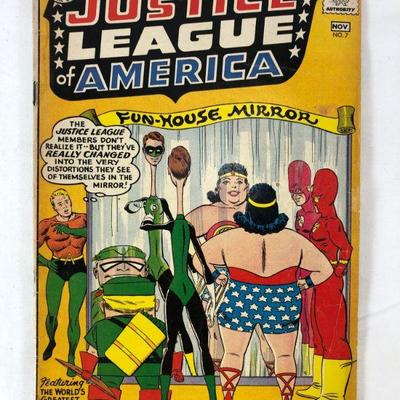 Justice League of America #7 1961 Silver Age