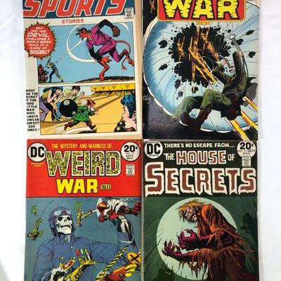 4 Comics from 1973