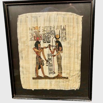 Egyptian Art on Papyrus