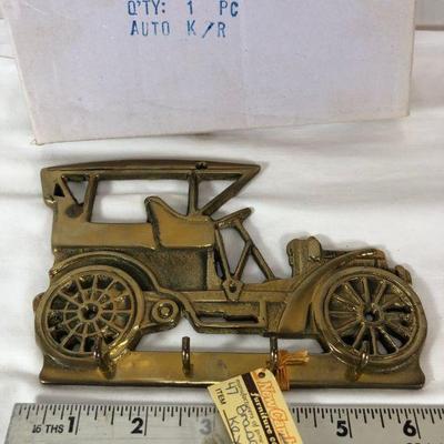 Brass Car- Key Rack