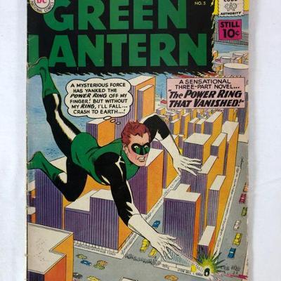 Green lantern #5 1961, Silver Age