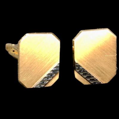 14 K gold Herman Murle Cuff Links- Vintage