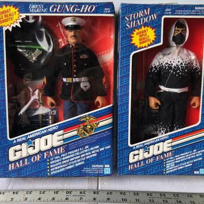G.I. Joe Hall of Fame Gung Ho & Storm Shadow NIB