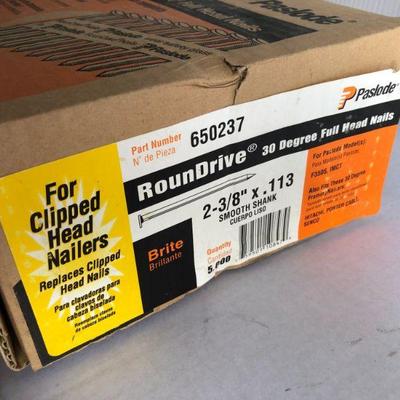 Box of Paslode Full Head Nails 2 3/8