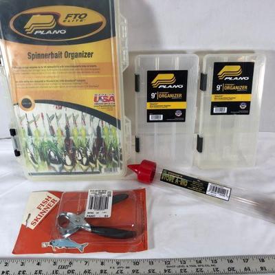 Fishing Organizers- lots more lots of fishing items