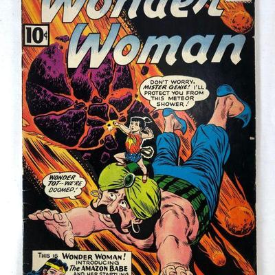 Wonder Woman #126 1961 Silver Age