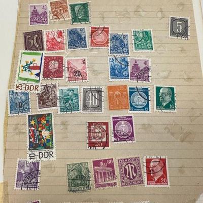 Stamps priced as marked $2, $5, $10, $15, $20, $25, etc