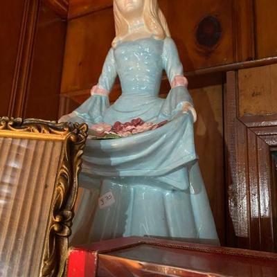 Large Ceramic Figurine of Alice in Wonderland