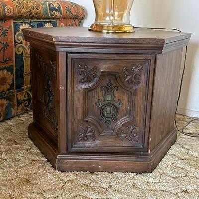 Hexagonal end table