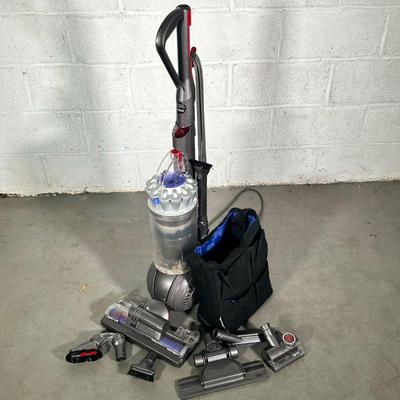 DYSON BALL ANIMALPRO VACUUM | Used Dyson ball animalpro vacuum with cord and attachments. - l. 15 x w. 13.5 x h. 42 in 