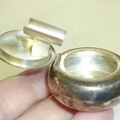 Sterling ashtray butler
