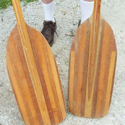 vintage Old Town paddles