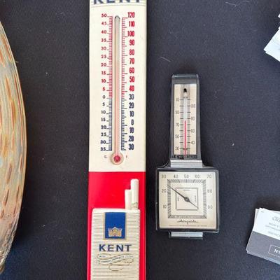 Kent Cigarettes Advertising Thermometer 