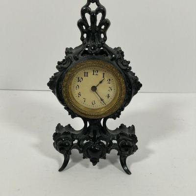 Small Cast Iron Clock