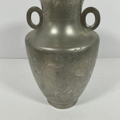 Japanese Pewter Vase