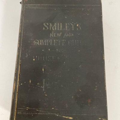 1896 Smileys Cool Book &Universal Household Guide