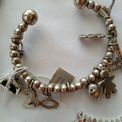 Sterling Silver Charm Bracelett