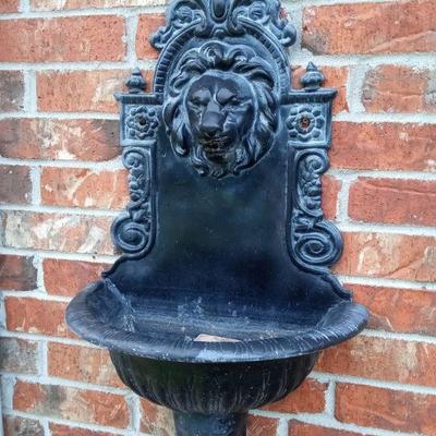 Iron waterfall hanging