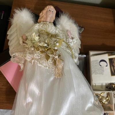 ceramic tree angel topper