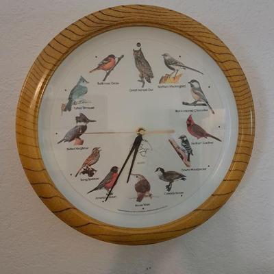 Working Bird Clock