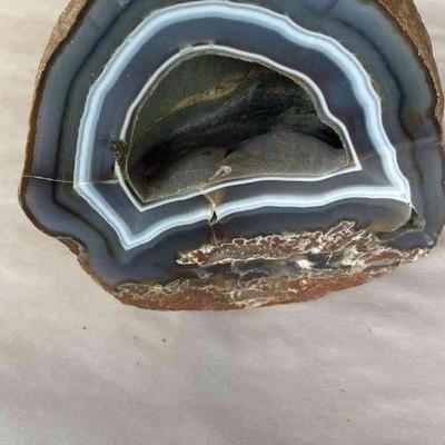 PFG144 Polished Agate Geode