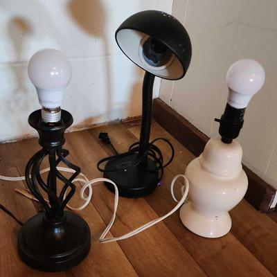 PFG139 - Trio Of Table Lamps