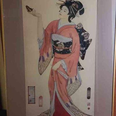 PFG094 - Large Format Signed Madame Butterfly Print